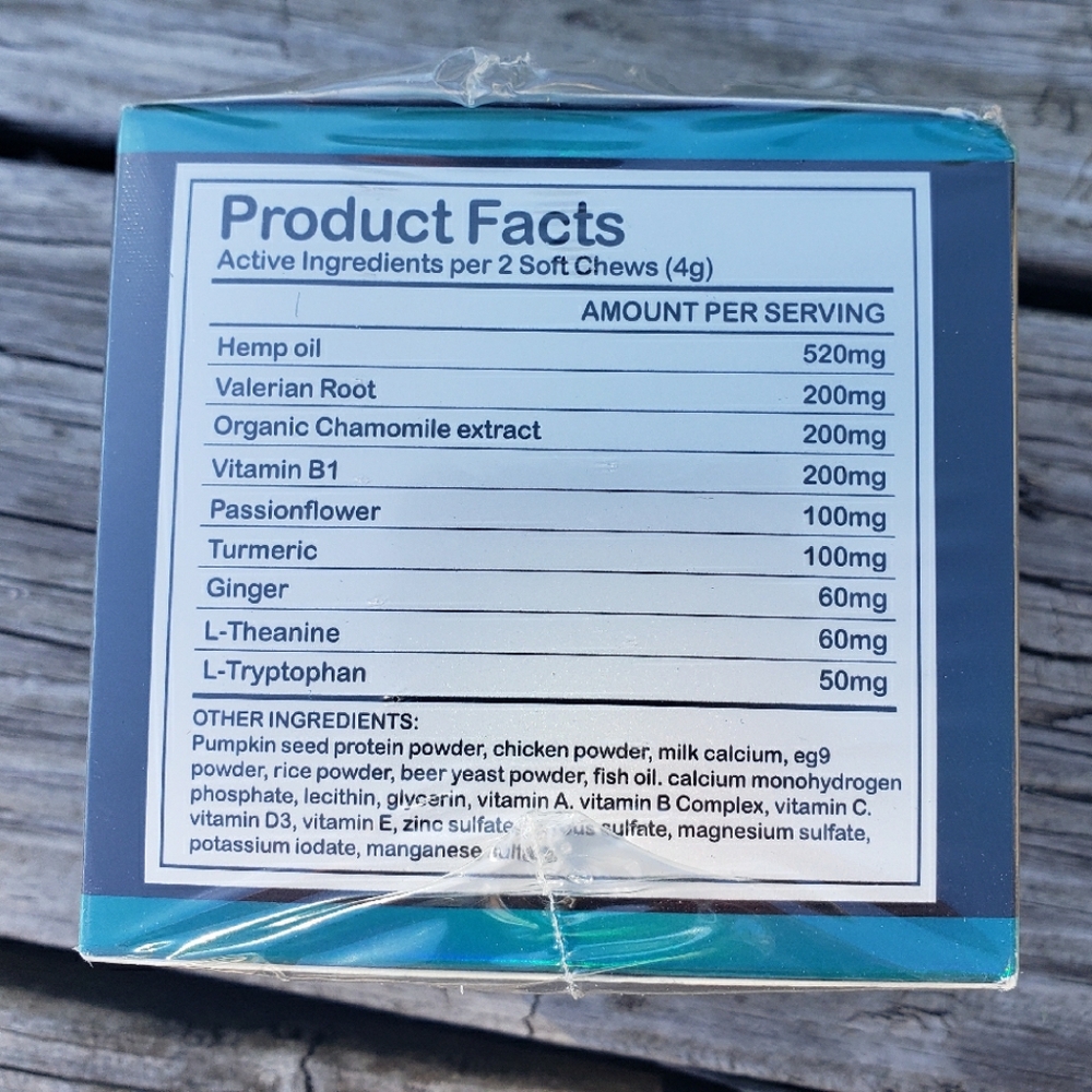 Hemp Calming Chews for Pets - Picture 4 of 4
